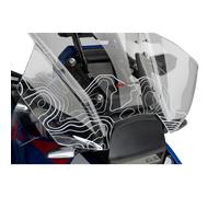 PUIG TOURING WINDSCREEN WITH RADAR FIT ON BMW R1300 GS 23-25 SILKSCREENED