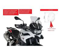 PUIG Touring Windshield Cupolino For BMW F750 GS 2018-2024 Clear OEM 3769W