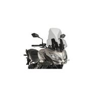 PUIG Touring Windshield for Kawasaki Versys 650 Tourer 2021 Clear Smoke