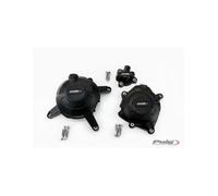 PUIG Track Cowl Engine Guard Protection For Yamaha YZF-R3 22-24 Black