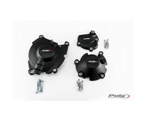 PUIG TRACK ENGINE CARTER PROTECTION FOR YAMAHA YZF-R1 RACE 2025 CHAMPIONSHIP BLA