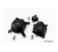 PUIG TRACK ENGINE CRANKCASE PROTECTION FIT ON YAMAHA MT-125 2015 CHAMPIONSHIP BL