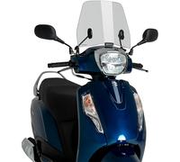 PUIG SCOOTER TRAFIC WINDSCREEN FIT ON SUZUKI ADDRESS 125i E5 21-25 LIGHT SMOKE