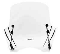PUIG SCOOTER WINDSCREEN TX FIT ON HONDA SH125i 21-25 CLEAR