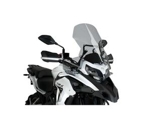 PUIG Upgraded Front Deflectors Benelli TRK 502 2016-2020 Smoke Clear 21127H