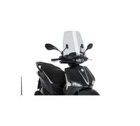 PUIG Urban Scooter Windshield For Piaggio Liberty 125 25-26 Clear Smoke