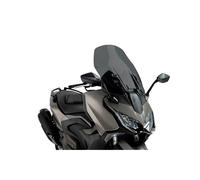 Puig 22049F V-Tech Line Touring Windshield- Aerodynamic Protection and Comfort for KYMCO AK550 PREMIUM 2024-2025, Dark smoked