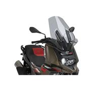 PUIG V-TECH LINE TOURING WINDSCREEN FOR BMW C400 X 19-21 LIGHT SMOKE