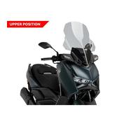 PUIG V-TECH Line Touring Windscreen For YAMAHA X-MAX 300 23-24 Clear Smoke