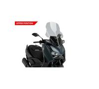 PUIG V-TECH Line Touring Windscreen For YAMAHA X-MAX 300 25-26 Light Smoke