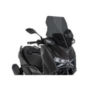 Puig 22544F V-Tech Line Touring Screen, made of 4 mm acrylic with aerodynamic design wind tunnel tested, handguard compatible, TÜV approved and easy mounting, Dark Smoke