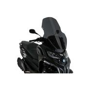 PUIG V-TECH Line Touring Windshield For Piaggio MP3 400 Sport 22-26 Dark Smoke