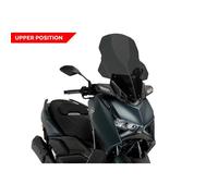 PUIG V-TECH Line Touring Windshield For Yamaha X-MAX 300 23-24 Dark Smoke
