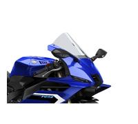 Puig 22285W R-Racer Windscreen, sport screen made of high-impact acrylic with aerodynamic design, wind tunnel tested and TÜV certified, Clear