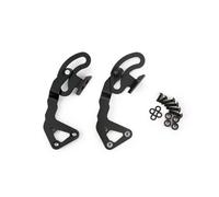 PUIG Windscreen Support Brackets For BMW R1200GS Rallye 17-18 Black