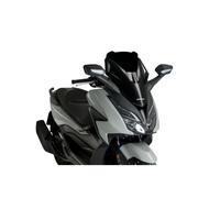 Puig Motorcycle V-Tech Line Sport Screen Black For Honda Forza 125 21-24