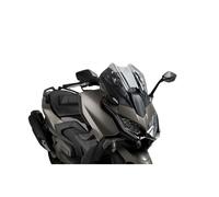 Puig 22048H V-Tech Line Sport Windshield - Aerodynamic Design and Sporty Style for KYMCO AK550 PREMIUM 2024-2025, Smoked