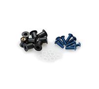 PUIG Windscreen Well Screw Kit - Blue 0957A