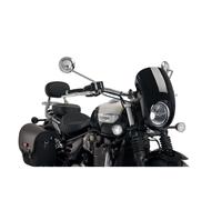 PUIG WINDSHIELD ANARCHY FIT ON TRIUMPH BONNEVILLE SPEEDMASTER 18-20 BLACK