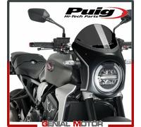 Puig Retro Semi-Fairing, transparent