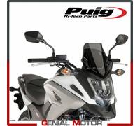 Puig 8909F Racing Screen for Honda NC750X 16'-17', Dark Smoke