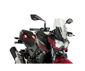 Puig Windshield Naked New Generation Sport 3548W for Kawasaki Z400 19'