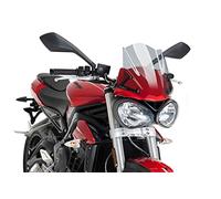 Puig Windshield Naked New Generation Sport 9999H for Triumph Street Triple S 17'-19'