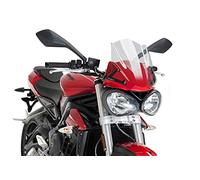Puig Windshield Naked New Generation Sport 9999W for Triumph Street Triple S 17'-19'