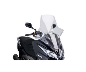 Puig Windshield V-Tech Line Touring Kawasaki J125 16-21 Transparent