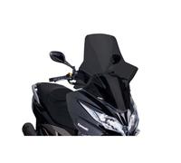 Puig Windshield V-Tech Line Touring Kawasaki J300 14-21 Dark Smoke