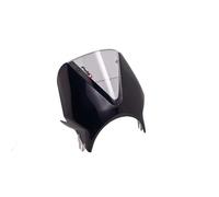 PUIG Windshield Visor For Kawasaki Z900 RS 21-25 Black Smoke Clear