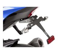 Puig 7798N License support Puig 7798N Black for Yamaha YZF-R1 15'-18', Black
