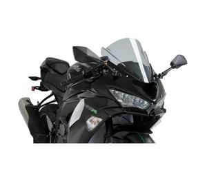 PUIG Z-RACING Cupolino For KAWASAKI ZX-6R NINJA 2017-2023 Clear Smoke MPN 3177H