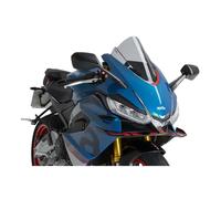 Puig 22644H Z-Racing Screen in 3 mm acrylic aerodynamic 30 mm taller double height and side air channels racing design and high UV resistance, Light Smoke.