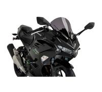 PUIG Z-RACING WINDSCREEN FOR KAWASAKI NINJA 500 24-25 DARK SMOKE