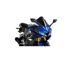 PUIG Z-Racing Windscreen For YAMAHA YZF-R125 21-22 Black 3619N