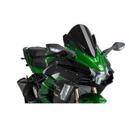 Puig Z-Racing Windshield Kawasaki Ninja H2 SX 2022 Black