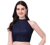 Pujia Mills Women's Sequin Backless Work Blouse