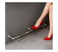 pujindu Foot Rail for Kitchen Island, Wall Mount Outdoor Handrails, Commercial Undercounter Stainless Steel Foot Rail Kit, Easy to Install(220cm/87in)