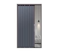 pujindu Sliding Accordion Doors, Aluminum Alloy Telescopic Folding Door, Indoor Concertina Doors for Closet/Bedroom/Balcony(Brown,45x45in)