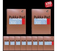 Pukka A4 300 Page Metallic Jotta - Lined 10 Packs Pukka Multicolor