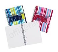 Pukka A4 Jotta Polyprop Cover. 200 Pages - Pack of 6 Pukka Multicolor