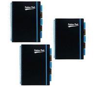 Pukka Pad Neon Signature Project Book 200 Pages A4 (3 Pack)