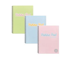 Pukka A4+ Pastel Jotta Notepad PK3