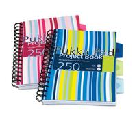 Pukka A5 Project Book Pink/Blue (Pack of 2)