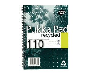 Pukka A5 Recycled Wirebound Notebook PK3