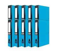 Pukka Brights Box File Foolscap Blue (10 Pack) BR-7777