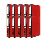 Pukka Brights Box File Foolscap Red (10 Pack) BR-7774