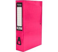 Pukka Brights Box Files Foolscap 75 mm Pink Pack of 10