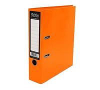 Pukka Brights Lever Arch File Laminated Paper on Board A4 70mm Spine Width Orange (Pack 10) BR-7759